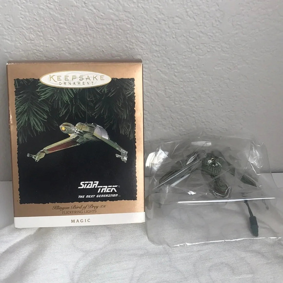 Hallmark Other - Star Trek Klingon Bird of Prey Christmas Ornament